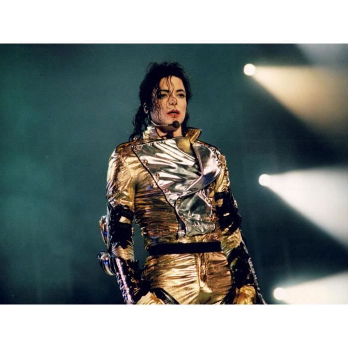 Affiche - Michael Jackson - Veste Dorée - 31cm x 41cm - Impression Haute Définition - Décoration Murale