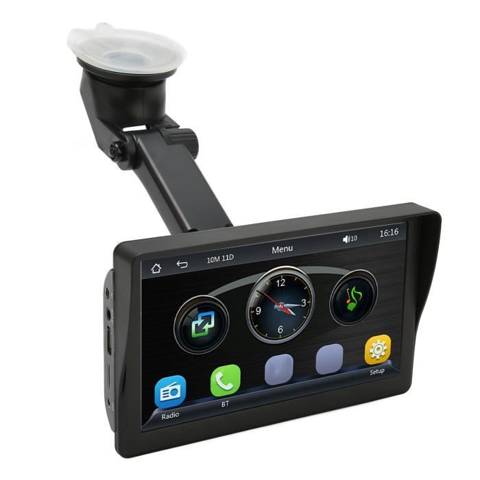 Autoradio GPS Bluetooth UVERBON Navigation Voiture Stéréo Écran 7 Tactile  Lecteur MP5 FM Multimédia Stéréo Caméra de Recul - Cdiscount Auto