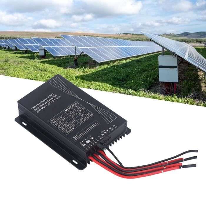 Contrôleur De Charge Éolienne Fdit 12V 300W - Régulateur Aluminium Monophasé Ou Triphasé