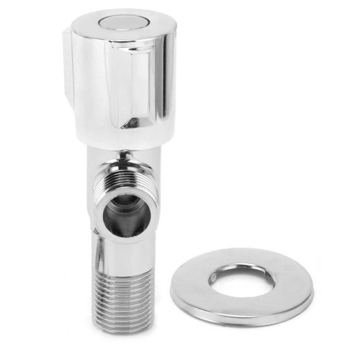 Adaptateur Séparateur Robinet 2 Voies - Inverseur Débit Eau - ABS - Neuf Avec Rondelles