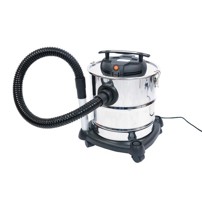 EVATRONIC - Aspirateur de cendres froides cheminée - Soufflerie - 14000 PA  - 800 Watts - 10 litres - Tube métallique de 80 cm - Cdiscount  Electroménager