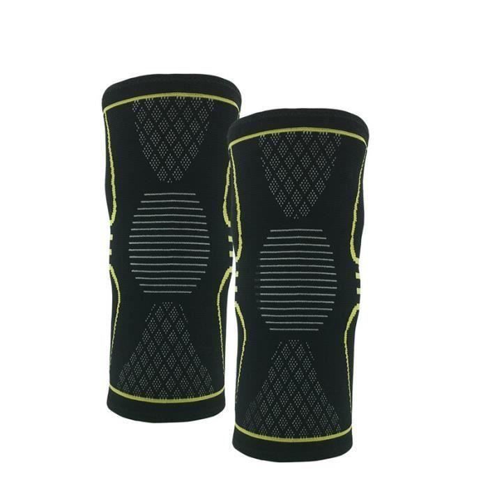Paire De Genouillères élastiques Respirantes – Soutien Articulaire Pour Courir, Ménisque, Arthrite, Taille XL, Homme Et Femme