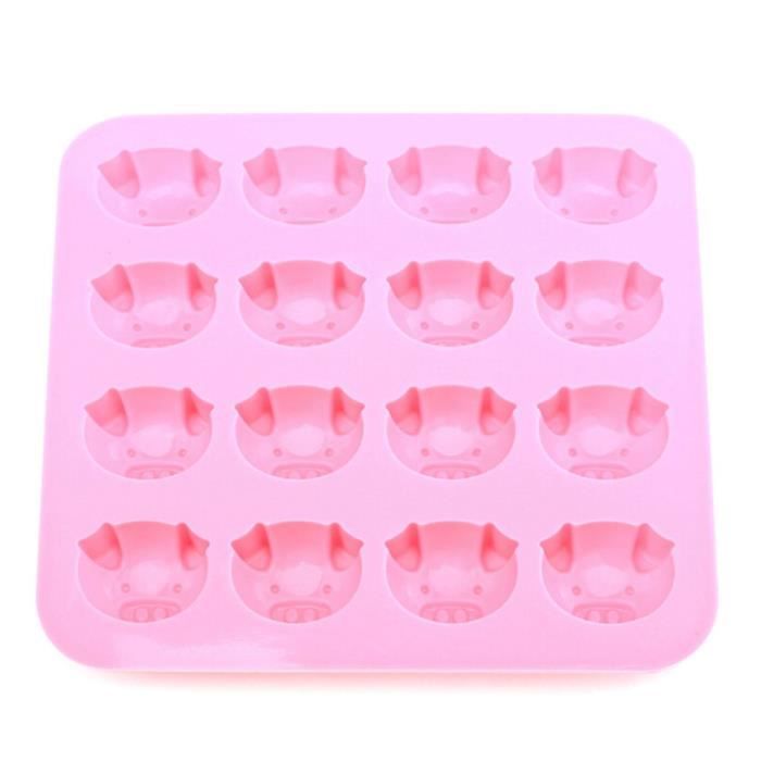 Silicone Cochon Face Gateau Moule Silicone Gateau Cuisson Moulins Cochon Visage En Forme De Boue En Forme De B S Candy Plateaux Rose Cdiscount Maison