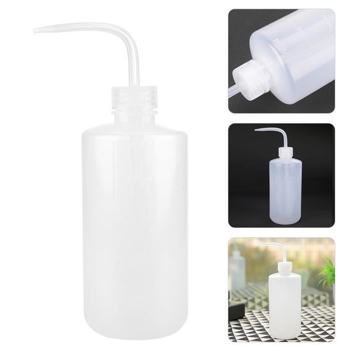 Bouteilles D'Arrosage à Presser En Plastique - Flacons De Lavage De Securite Avec Bouche Etroite Compressibles Pour Labo De Tatouage Jardin Plantes 500ml 3 Pieces 87522522