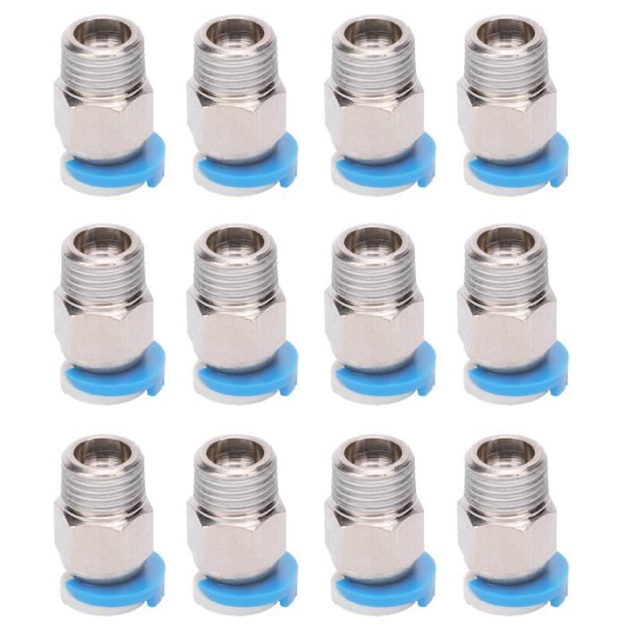 10 Ensembles Têtes Connecteur Vanne Pneumatique ECAS04 - Accessoires Imprimante 3D PTFE