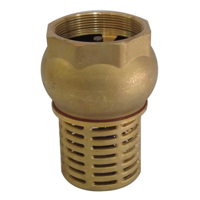 2 bsp clapet de pied feminin laiton aspiration clapet anti retour pour la pompe cdiscount bricolage
