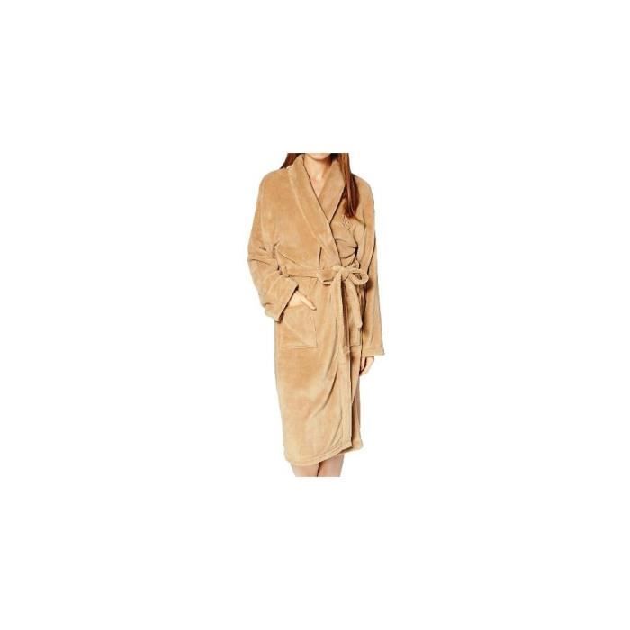 Robe De Chambre Jean Louis Scherrer Beige Beige Achat Vente Pyjama 5425026825461 Soldes Cdiscount