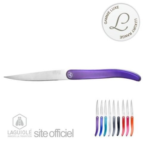 Couteau Cristal à l'unité - Violet - 9 couleurs…