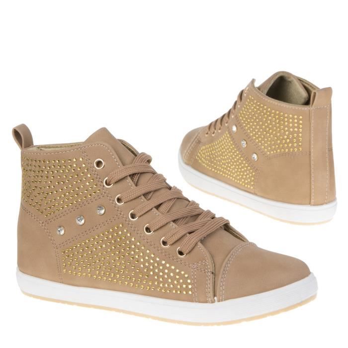 sneakers strass femme