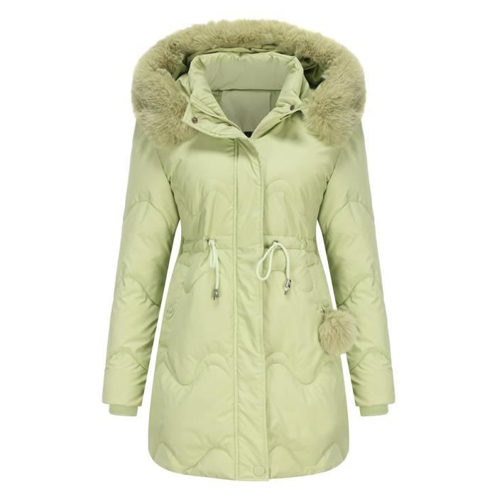Veste matelassée femme avec capuche 2025