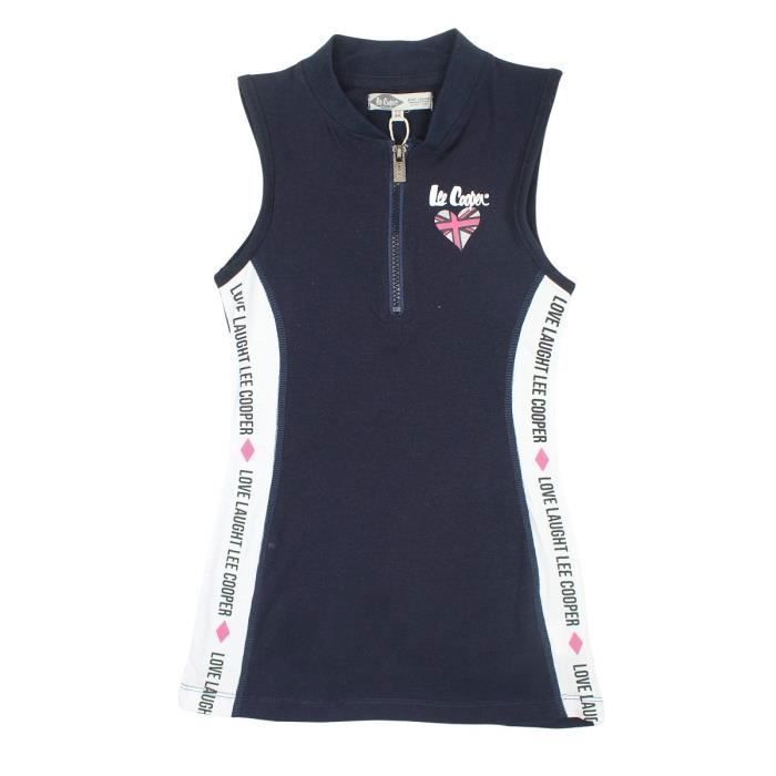 Lee Cooper Robe LC11757 RO S3 10A Robe Lee Cooper Fille Bleu Cdiscount Pret a Porter