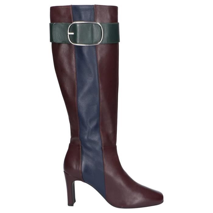 Bottes pour Femme GEOX D849SB 00085 D VIVYANNE C7J4E DK BURGUN
