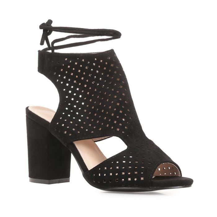 Sandales ajourées hot sale femme