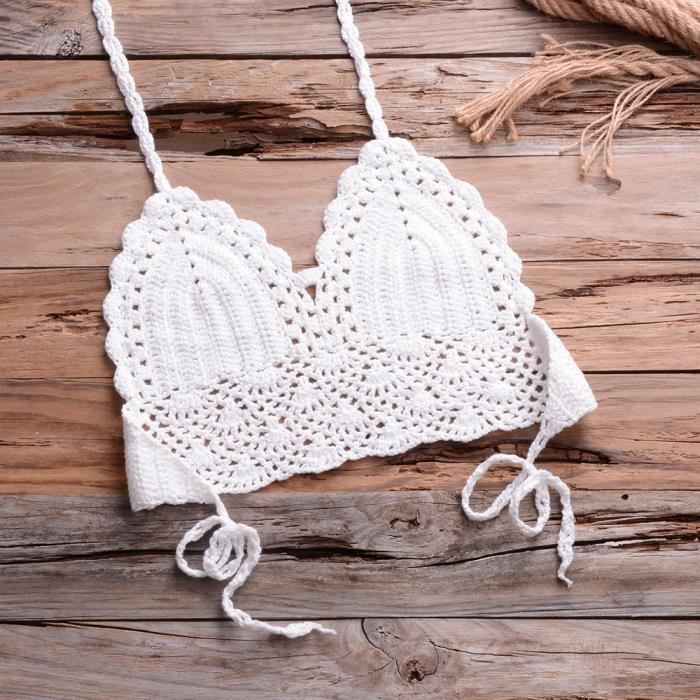 MAILLOT DE BAIN Maillot de bain en maille Crochet pour femmes