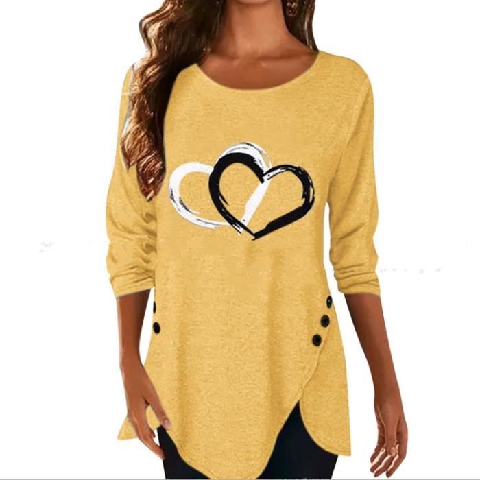 Tee shirt tunique on sale long femme