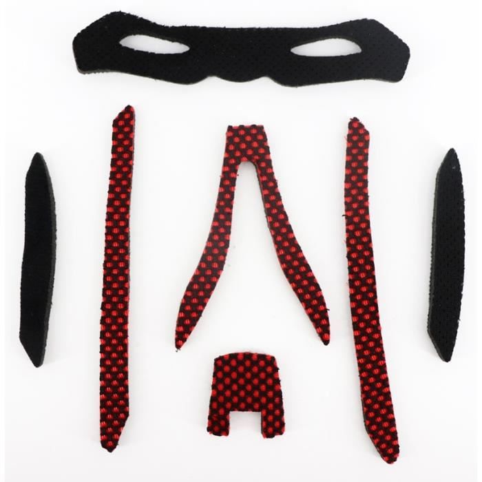 3 Kits Rembourrage Casque Vélo Universel - Coussinets Mousse Confort Et Protection Pour Casque