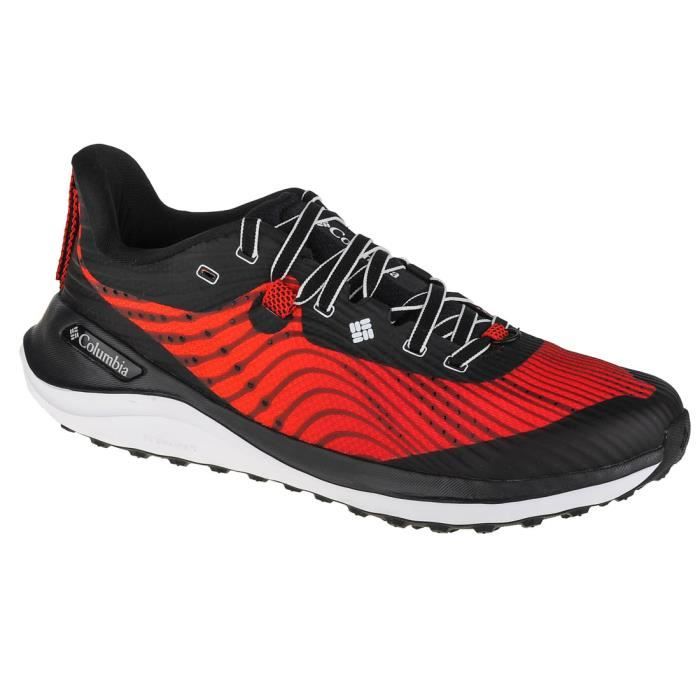 chaussures de running - columbia - escape ascent - homme - rouge