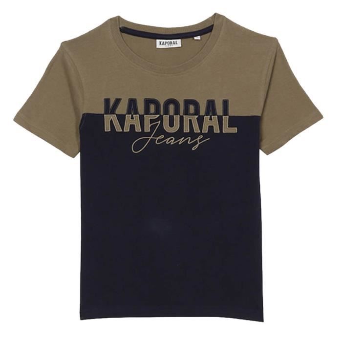 T shirt Kaki Marine Gar on Kaporal Jiley Kaki Cdiscount Pr t