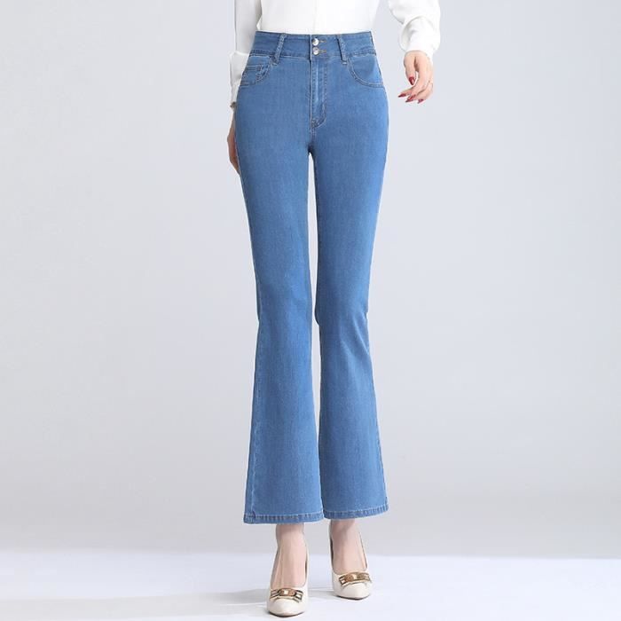 Jean bootcut online taille haute femme