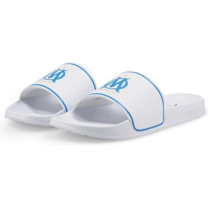 Sandales apr s sport PUMA LEADCAT OM Homme Blanc
