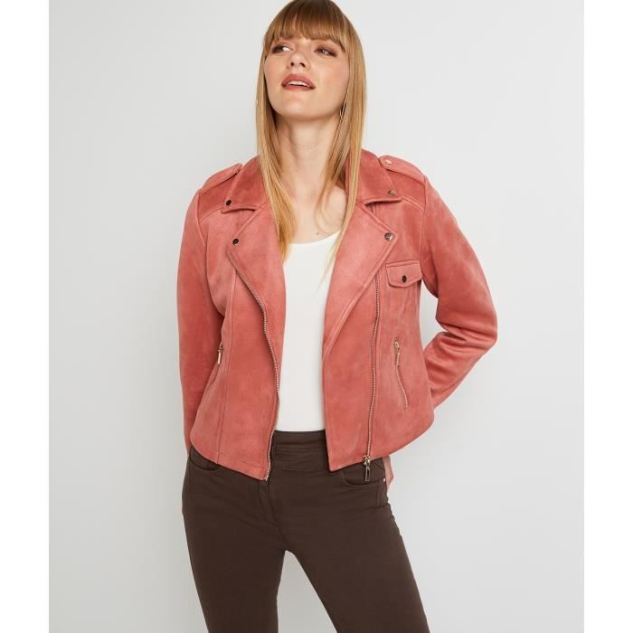 GRAIN DE MALICE Veste en su dine femme Pink Cdiscount Pr t