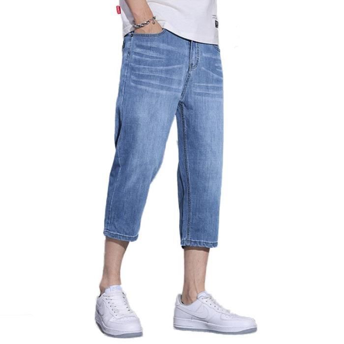 Pantalon enfant bouffant bleu turquoise fleur - Sarouel et pantalon enfant - Enfant - La Bohémia