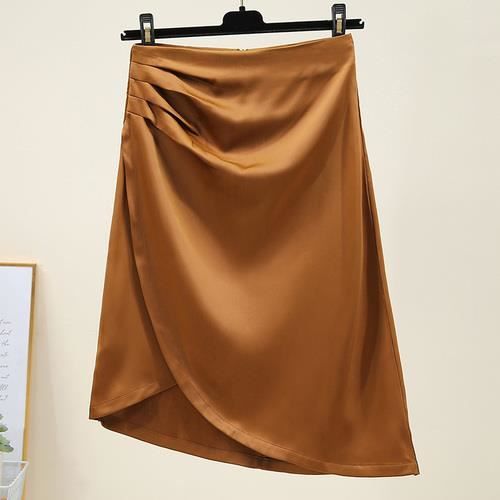 Jupe Femme En Soie Taille 20 - Neuf Sans étiquettes, Marque Tower Hill Collection