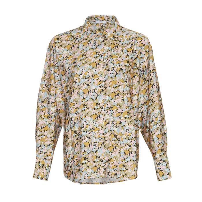 Chemisier Femme Maurices Taille S Vert - Manches Courtes, Col En Y, Occasion Très Bon état