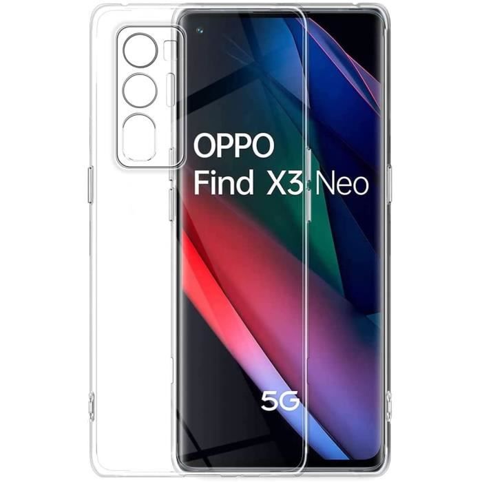 Coque Silicone Souple Pour Oppo Find X3 Neo - Marque Kwmobile - Réf KWM0000136R022C - Neuf