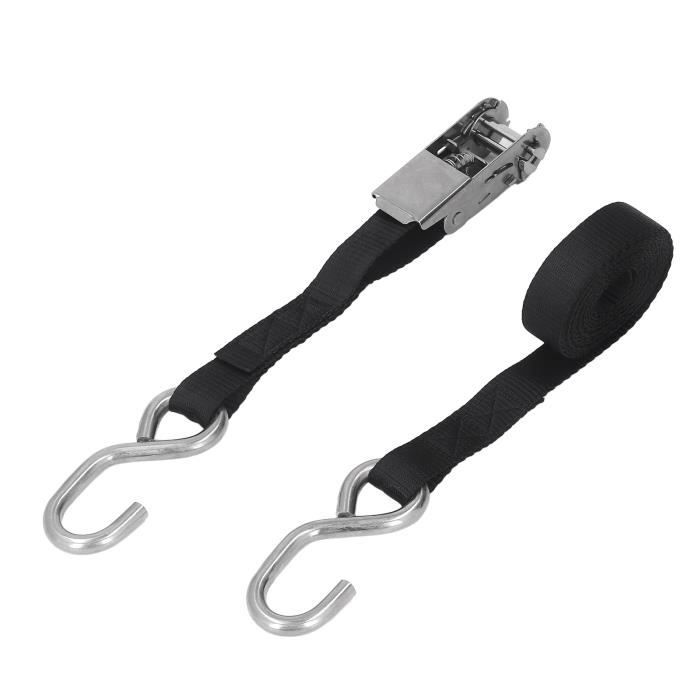 Rseuphiee 4 pièces 3 Sangles d'Arriage, Sangle à Cliquet avec Boucle
