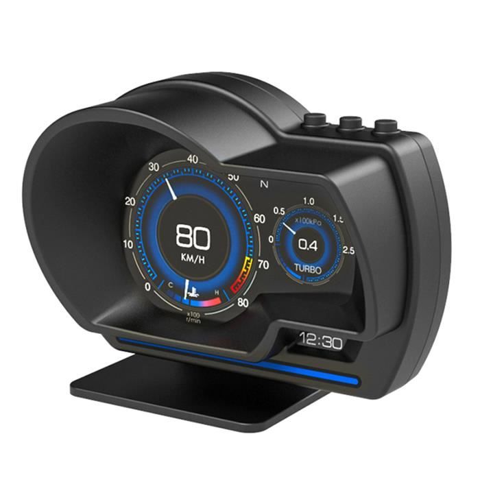Omabeta affichage tête haute numérique Affichage tête haute OBD2+GPS Smart Gauge Compteur de