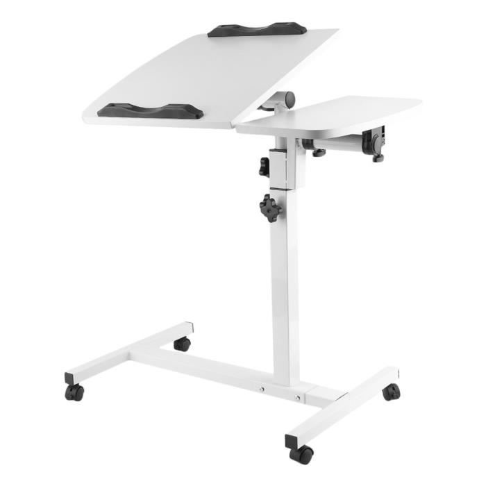 Table Informatique Avec Roulette Bureau D Ordinateur Amovible