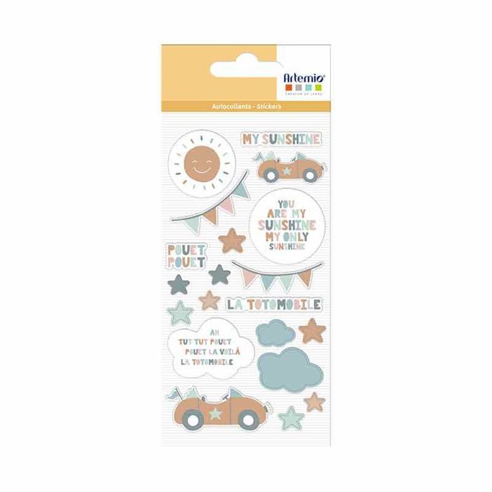 Stickers Jolies Comptines Voitures Cdiscount BeauxArts et