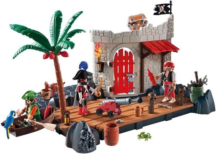 PLAYMOBIL 6146 Super Set Ilot des pirates - Cdiscount Jeux - Jouets