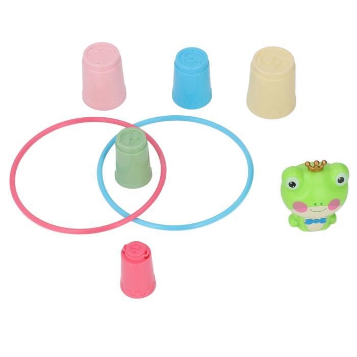 Pwshymi Kids Ring Toss Game Ring Toss Game Set Jeu de puzzle à pression