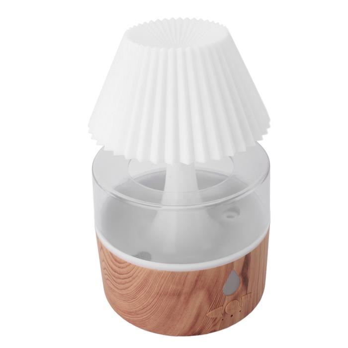 Huehkir Humidificateur Nuage De Pluie 400ml - Diffuseur Aromathérapie Avec Lumière LED 7 Couleurs