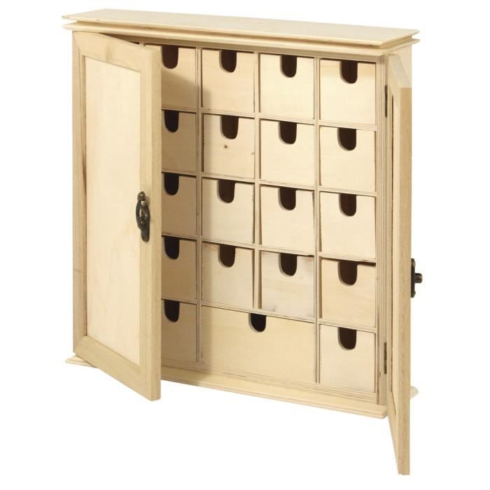 Petite armoire en bois FSC Mix Credit 30 2x7 2x30 3cm 24 tiroirs Petite armoire en bois FSC Mix Credit 30 2x7 2x30 3cm 24 tiroirs