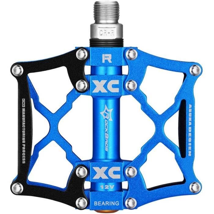 ZTTO pédale plate ultralégère en alliage d'aluminium AM Enduro vélo roulements antidérapants ZTTO pédale plate ultralégère en alliage d'aluminium AM Enduro vélo roulements antidérapants