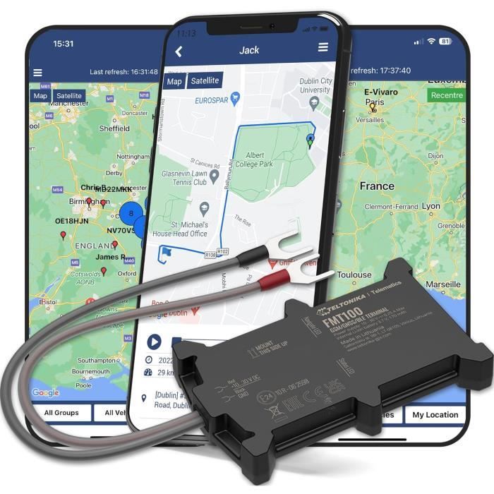 TA100-2G - Tracker GPRS/GNSS autonome et sans branchement main image 0