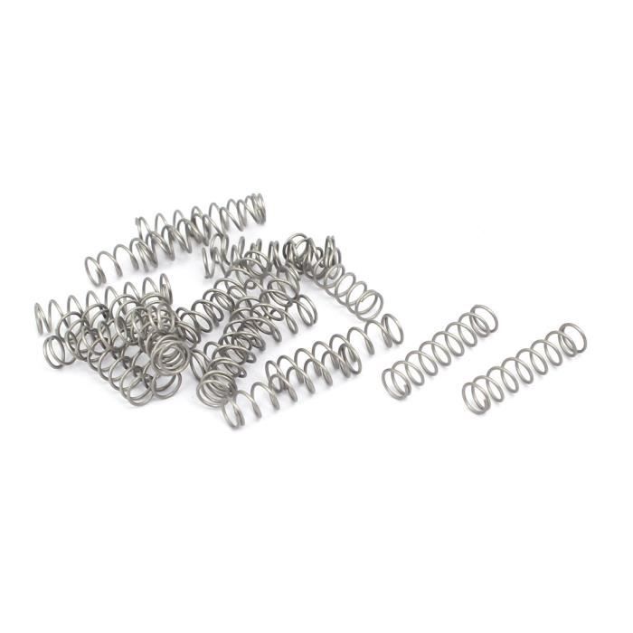 Ressort de Compression - SOURCING MAP - Acier Inox 304 - 6mm OD - 1mm Ressort de Compression - SOURCING MAP - Acier Inox 304 - 6mm OD - 1mm