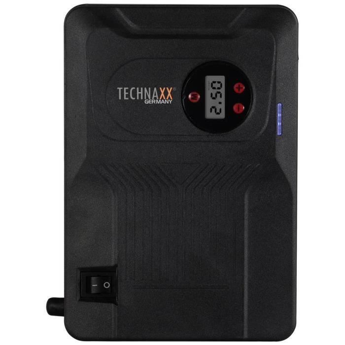 Technaxx Systeme de demarrage rapide TX 219 5031 Courant daide au demarrage 12 V 350 A lampe de travail protection e Cdiscount Auto