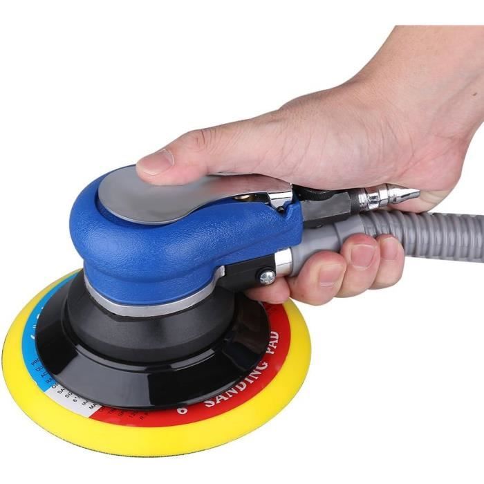 Ponceuse Orbitale, 6 Pouces Ponceuse Pneumatique Meuleuse Pneumatique