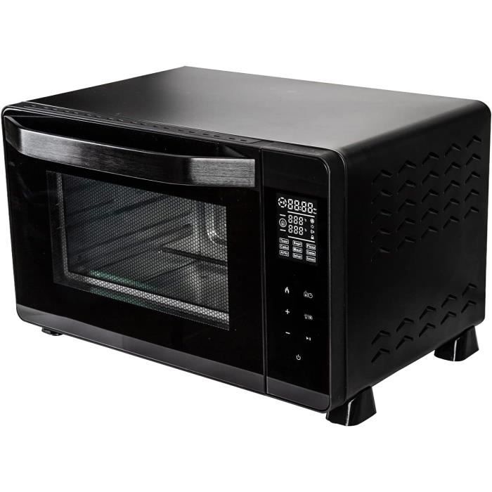 ARDES - Four à pression 30 Litres - Four à pression électrique avec 9 programmes de cuisson avec minuterie, double vitrage avec accessoires CARLOMAGNO AR6430PR ARDES - Four à pression 30 Litres - Four à pression électrique avec 9 programmes de cuisson avec minuterie, double vitrage avec accessoires CARLOMAGNO AR6430PR