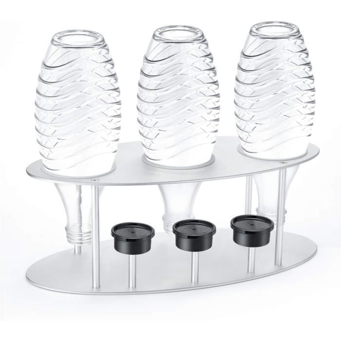 Porte-Bouteilles Pour Sodastream - Égouttoir En Acier Inoxydable De