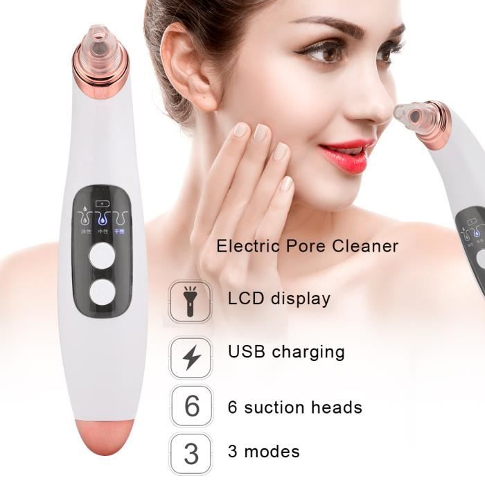 Épurateur Nettoyant Visage Mediawave Store - Élimine Points Noirs + Massant Facial - Neuf