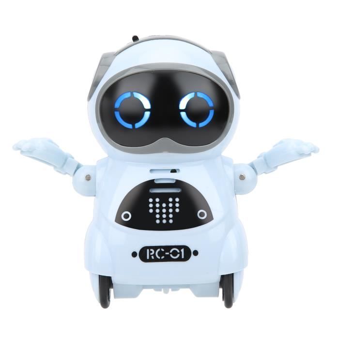 VINGVO Mini robot jouet 939A Jouet Robot Interactif d'Enregistrement de  Reconnaissance Vocale Mini Robot RC Dansant Chantant(Bleu ) - Cdiscount  Jeux - Jouets