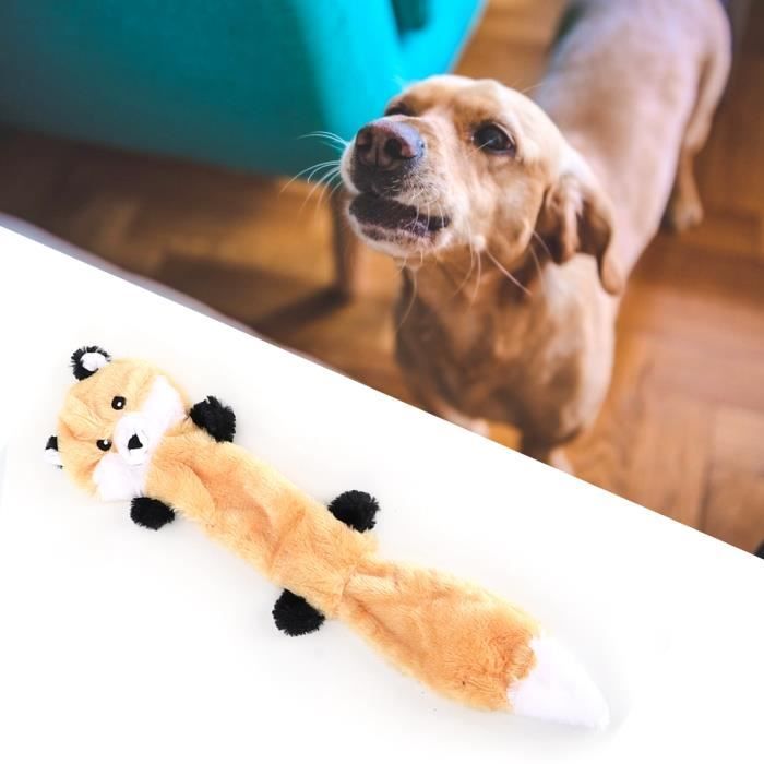 Comparer les prix de Jouet à mâcher pour chien - VVIKIZY - Peluche animale - Couleurs variées - Sûr et non toxique - Stimule le jeu