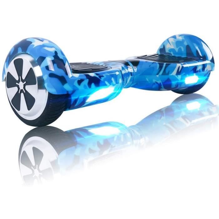 Windgoo Hoverboard 6.5 Pouces Overboard Électrique 500W Auto-Équilibrage  Tout Terrain Board pour Enfants et Adultes - Cdiscount Auto