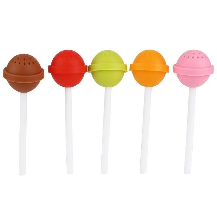 YOSOO Tea Strainer, 5Pcs Non‑toxic Effective Tea Infuser, for Home Separating Tea Leaves and