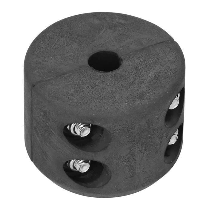 Bouchon De Treuil En Caoutchouc Pour Câble – Pour UTV, VTT, Camion, Noir, Modèle B-WINCHSTOP